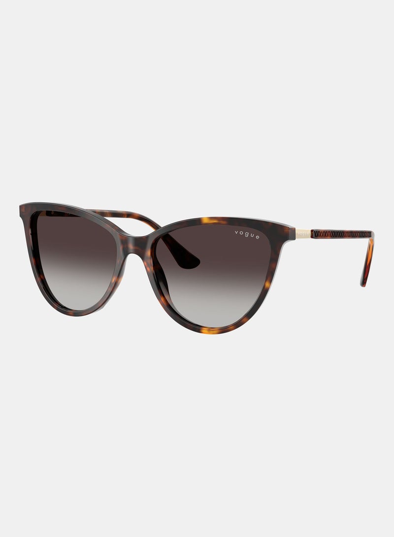Vogue Full Rim Cat Eye Sunglasses 0VO5593SI - Image 2